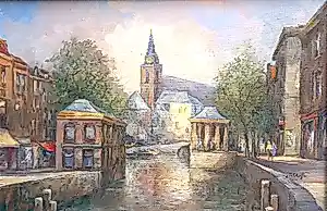 Jan Schaeffer - Visbanken in Gouda. kopen? Bied vanaf 85!