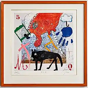 Christian Silvain - – SQ M – kleurenlithografie – A 74/100 kopen? Bied vanaf 300!
