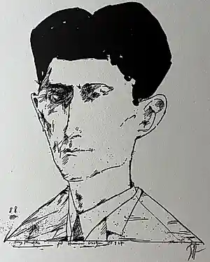 Horst Janssen - Portrait Franz Kafka - Signierte Original Zinkographie von 1964 kopen? Bied vanaf 95!