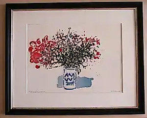 Oskar Koller - MIXED MEDIA ( LITHO - TEMPERA ) 1982 signiert kopen? Bied vanaf 400!