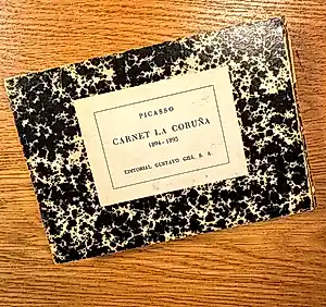 Pablo Picasso - Carnet La Coruña Facsimile Schetsboek kopen? Bied vanaf 275!