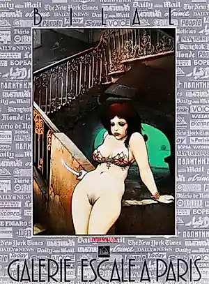 Enki Bilal - Coeurs Sanglants 'La Femme Piège' Expo Galerie Escale à Paris Christian Desbois kopen? Bied vanaf 35!