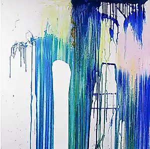 Rachid Ben Ali - Abstract werk kopen? Bied vanaf 195!