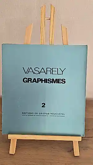 Victor Vasarely - Graphismes 2 (Compleet portfolio met 8 grafische platen) – Éditions du Griffon, kopen? Bied vanaf 150!