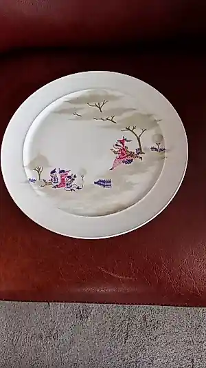 Rosenthal - Bjorn Wiinblad schotel 32cm. Porselein kopen? Bied vanaf 25!