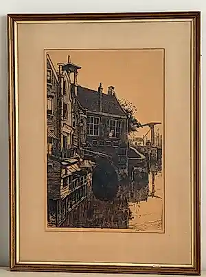 Jan Sirks - Jan Sirks - Albrechtskolk in Delfshaven - Rotterdam kopen? Bied vanaf 30!