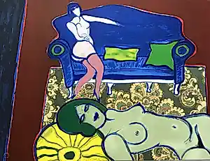 Corneille - litho ‘Le Divan Bleu’ - 1979 kopen? Bied vanaf 365!