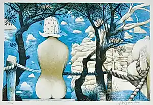 Nicolaas Wijnberg - Litho - Gesigneerd - 35x49 cm - 1982 kopen? Bied vanaf 55!