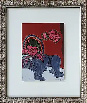Corneille - Litho 1974 - Nieuw ingelijst kopen? Bied vanaf 395!