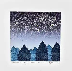Hajime Namiki - Night Scene 4 verkocht voor € 80!
