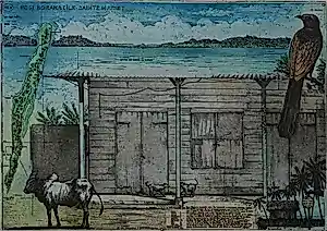Rolf Weijburg - handgesigneerde kleurenets | 'Nosi Baraha Isle Sainte Marie' | 1992 (INGELIJST) kopen? Bied vanaf 175!