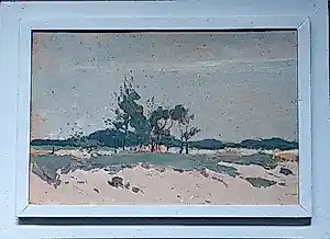 Eugene Lucker - Landschap 2 x kopen? Bied vanaf 375!