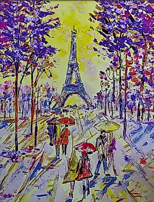 Elva Polyakova - Spring in Paris kopen? Bied vanaf 275!