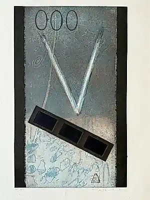 Igor Sacharow-Ross - Lithographie originale "Untitled" signée et numérotée kopen? Bied vanaf 70!