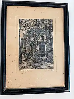 Willem Gerard Hofker - Delft kopen? Bied vanaf 25!