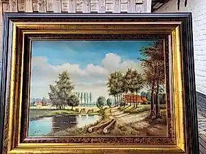 Walter Billet - Zomerlandschap kopen? Bied vanaf 180!