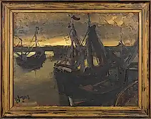 Hubert Malfait - Zeilboten in de Havengeul kopen? Bied vanaf 1500!
