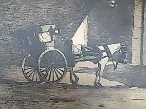 Willem Witsen - Rijtuigje onder Waterloo Bridge 1890 kopen? Bied vanaf 250!