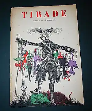 Metten Koornstra - Nicolaas Wijnberg/Hans v Norden: litho's in Tirade 1e jaargang nr.1! kopen? Bied vanaf 50!