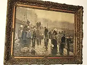Paul Fischer - Aparte Druk - Havengebeuren rond 1900 kopen? Bied vanaf 100!
