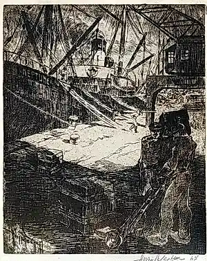 Henri Van Peteghem - Havenarbeiders bij stoomschip Neptune kopen? Bied vanaf 35!