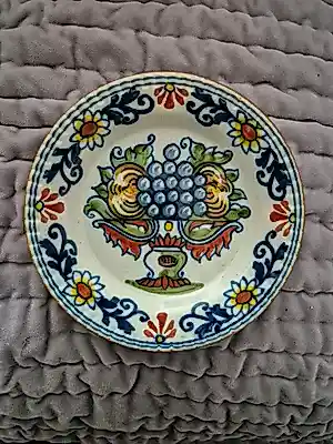 Koninklijke Tichelaar Makkum - Prachtig Vintage Makkum Wandbord (Model 751) – Volledig Handbeschilderd kopen? Bied vanaf 20!