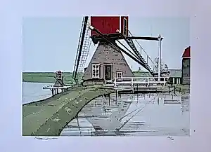 Ciano Siewert - Gesigneerde litho - 50/100 kopen? Bied vanaf 20!