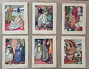 Kees van Dongen - 1001 Nacht. Zes houtgravures. Fantasieën. kopen? Bied vanaf 70!