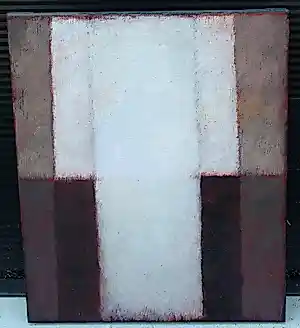 Ton Frenken - Acryl op doek: "Aanwezigheid" - 1988 kopen? Bied vanaf 999!