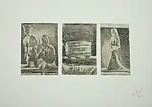 Luc Tuymans - Untitled (Tryptich) - 2001 kopen? Bied vanaf 1995!