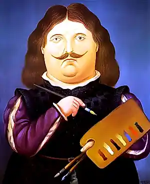 Fernando Botero - Portrait of Velazquez kopen? Bied vanaf 80!