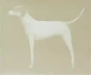 Joe Andoe - Ingelijste zeefdruk: Small Dog (Putty) - 1998 kopen? Bied vanaf 275!