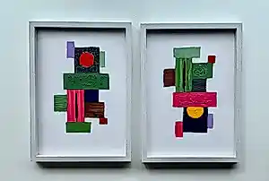 Ronald Boonacker - Italiaans Landschap / DUO. Certificaat van echtheid) kopen? Bied vanaf 130!