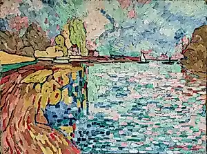 Jan Willem Versteeg - La Seine à Bougival kopen? Bied vanaf 65!