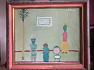 Jan Roëde - interieur met figuren kopen? Bied vanaf 600!