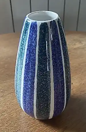 Plateelbakkerij Flora - Vaasje decor Zebra kopen? Bied vanaf 20!