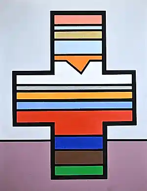 Guy Vandenbranden - abstracte compositie kopen? Bied vanaf 2995!