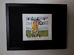 Herman Brood - Wasvrouw (mooi gelijst) kopen? Bied vanaf 120!