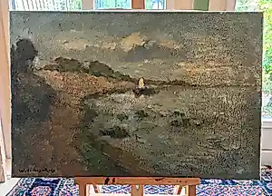 Johannes Embrosius van de Wetering de Rooij - Zomers rivierlandschap kopen? Bied vanaf 175!