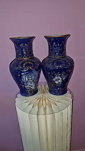 Real Fabbrica Capodimonte - Prachtige set capodimente gemerkt met N en wit kroontje kopen? Bied vanaf 75!