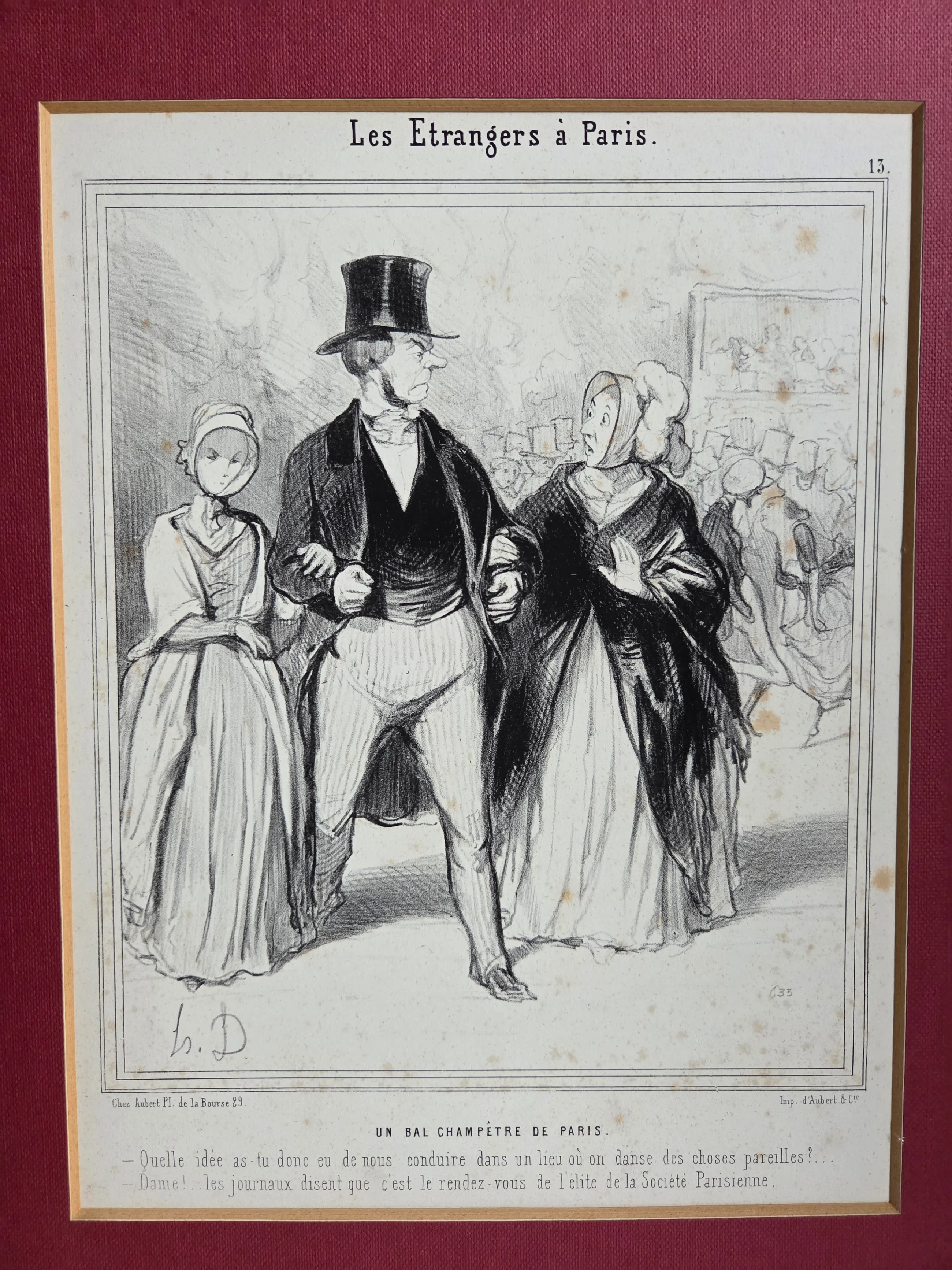 Honore Daumier - Un bal champetre de paris kopen? Bied vanaf 50!