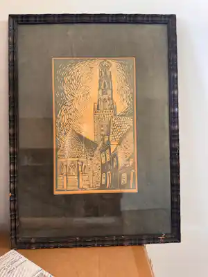 Nico Schrier - Handgetekend schilderij kopen? Bied vanaf 25!