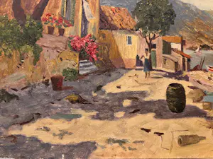 Onbekend - Mediterraan landschap kopen? Bied vanaf 20!