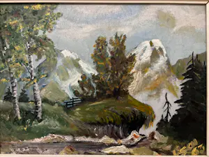 Onbekend - Olieverfschilderij - Hand gesigneerd - 1963 kopen? Bied vanaf 20!