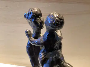 Brons (Onbekend) - Vrouw met kind kopen? Bied vanaf 150!