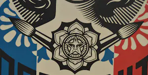 Shepard Fairey - LIBERTÉ, ÉGALITÉ, FRATERNITÉ - gesigneerd kopen? Bied vanaf 20!