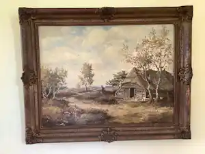H.J. Jullens - Heidelandschap verkocht voor € 40!