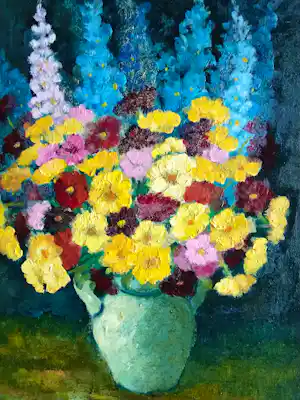 Jos Dufour - Bloemen verkocht voor € 75!