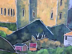 Onbekend - Kasteel. (Naar Paul Cezanne) kopen? Bied vanaf 20!