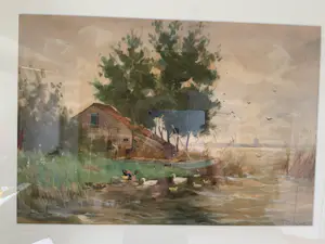 Anton Dirckx - Hollands waterlandschap kopen? Bied vanaf 200!